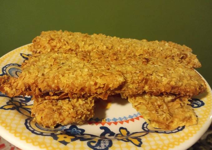 Milanesas de tallo de acelga... rellenas de muzzarella!!!