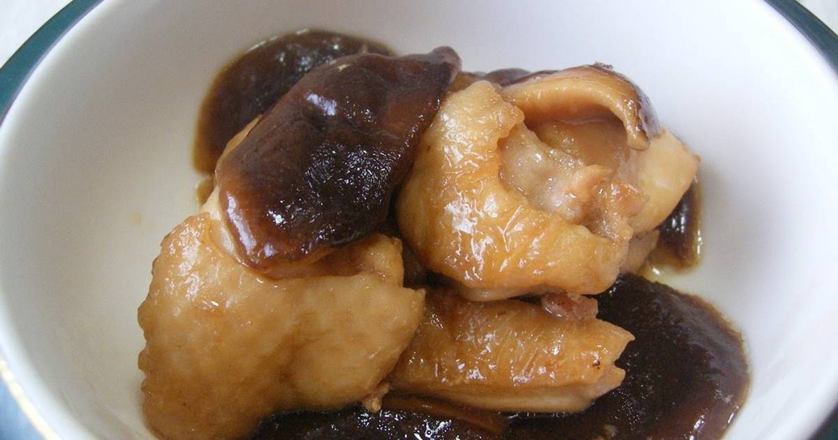 Teriyakistyle QuickBraised Chicken and Shiitake Mushrooms with