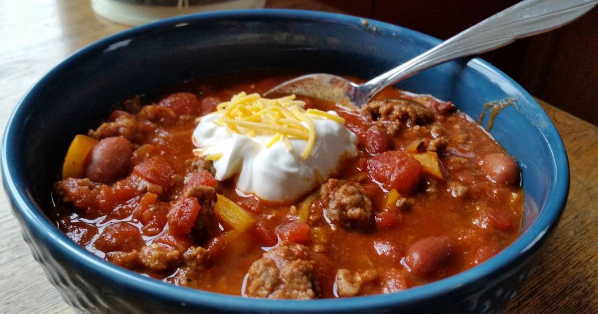 Ground Beef Chili Recipe by starman36 - Cookpad