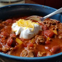A picture of Ground Beef Chili.