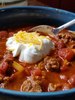 A picture of Ground Beef Chili.