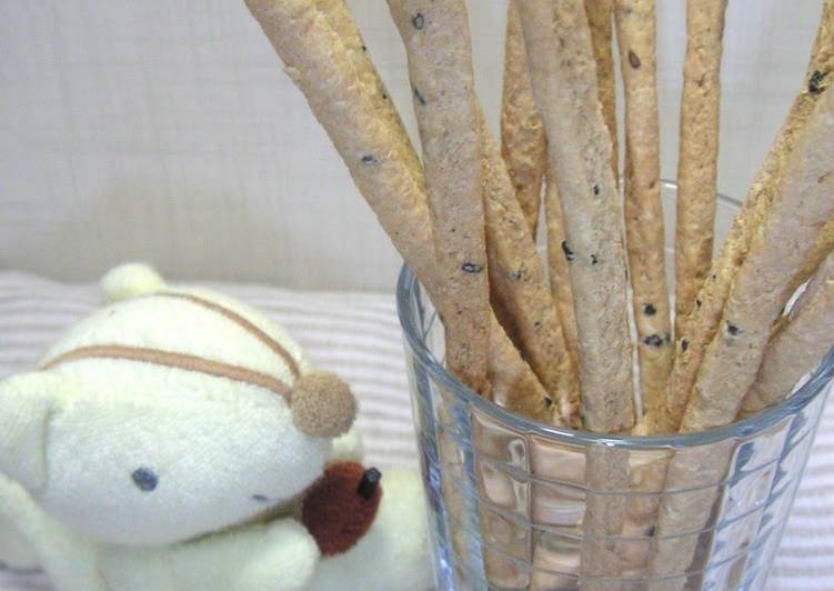 Crunchy Okara Pretzel Sticks