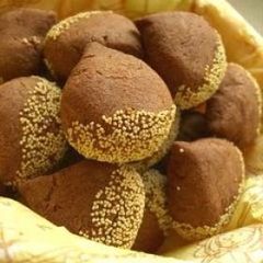 A picture of Just Like the Real Thing Chestnut Cookies.