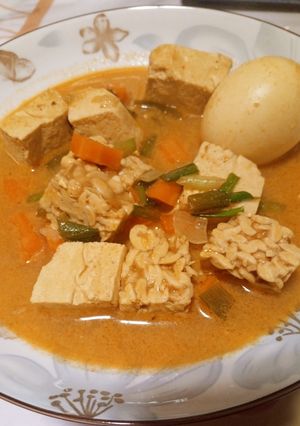 Foto resep Kare 3 T (Tahu Tempe Telur)