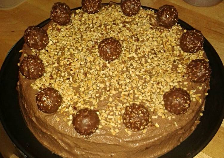 Recipe of Perfect Delicious Ferrero Rocher tart