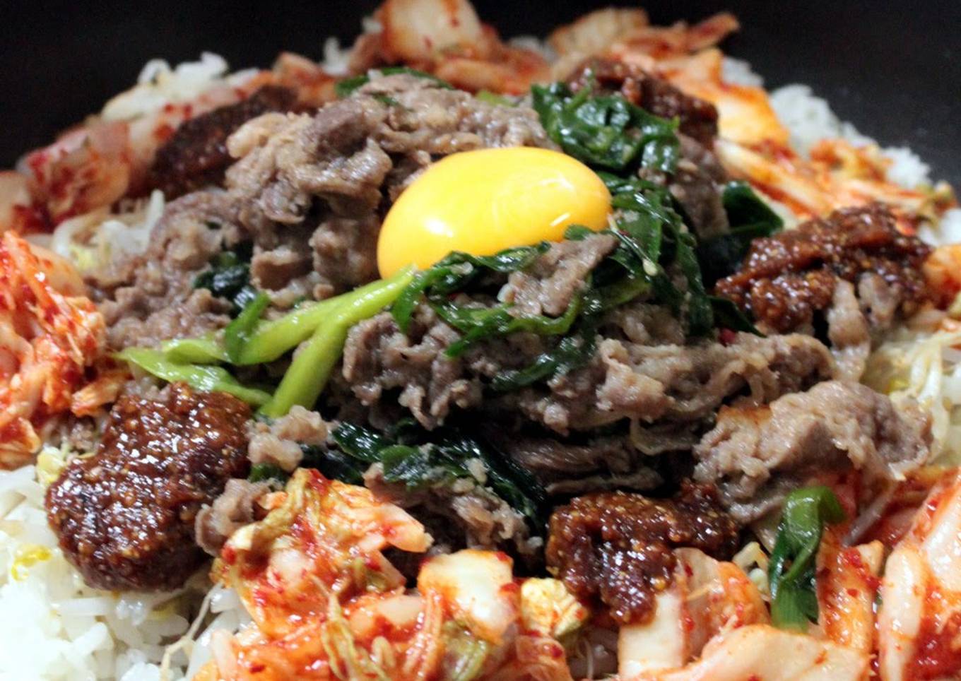 Recipe of Quick Stone-Cooked Style Bulgogi and Bibimbap