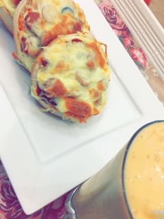 صورة لوصفة البيتزا الكذابة 🍕👌🏻