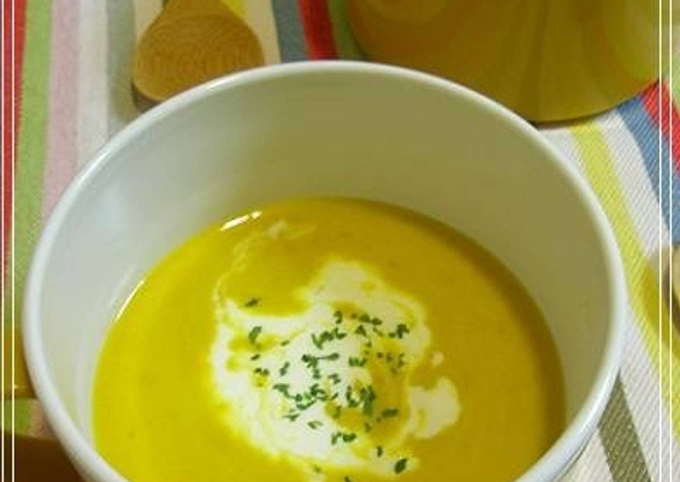 Easy One Pot Soup with Kabocha Squash