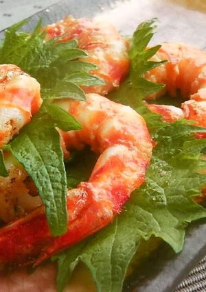 A picture of Miso Marinated Shrimp • For News Years and Other Occasions.