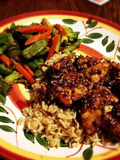 A picture of Sweet And Crispy Sesame Chicken.