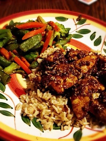 Easy Way Prepare Recipe Sweet And Crispy Sesame Chicken that is Can Pamper Your Tongue, Addictive}