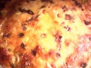 A picture of cheesy onion pie