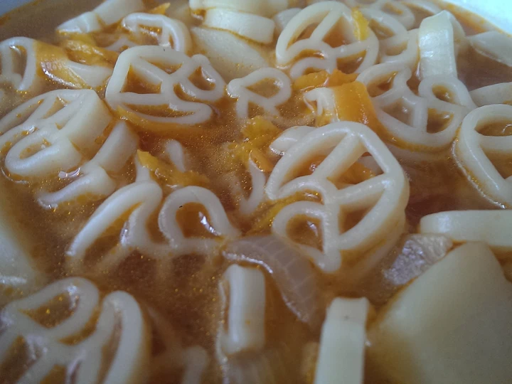 Easy Steps Prepare Recipes Simple pasta and potato soup the So Delicious Appealing.