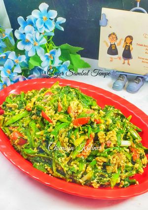 Foto resep Genjer Sambal Tempe