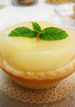 A picture of Peach Compote Tart.