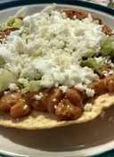 Bean and Chorizo Tostadas!!