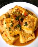 Đậu nhồi thịt xốt cà chua