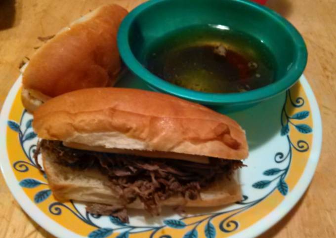 Recipe of Perfect Slow Cooker French Dip