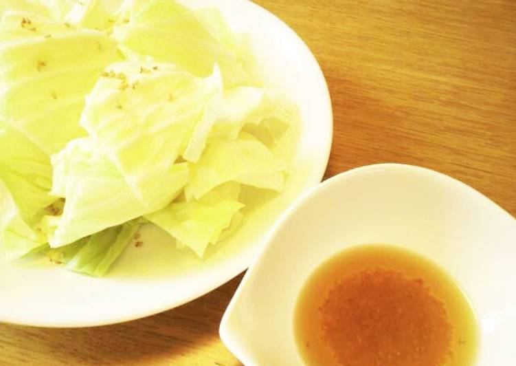 [Easy] Delicious Izakaya-Style Salted Cabbage Leaves