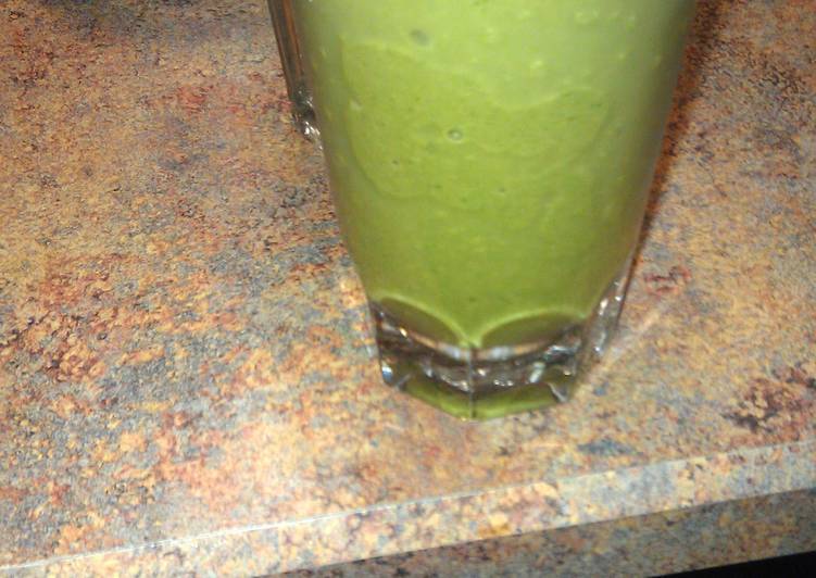 Simple Way to Make Quick spinach smoothie