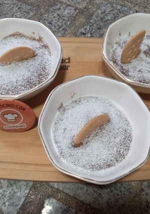 Una foto de Crema de Maicena con Cacao