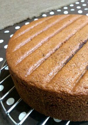 A picture of Foolproof Fluffy Cocoa Sponge Cake.