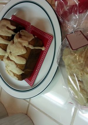 A picture of Banana Cinnamon Bread.