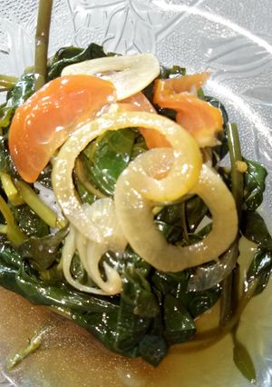 Foto resep 10. Tumis kangkung