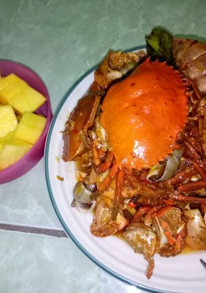 Foto resep Kepiting berantem saos padang