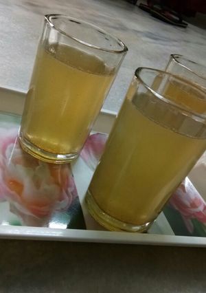 A picture of Lemon juice Nimbu pani.