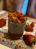 Chia pudding alle fragole 🍓