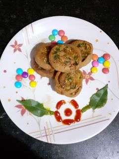 आटा वेज रोल टिक्की (Aata veg roll tikki recipe in hindi) रेसिपी मुख्य फोटो