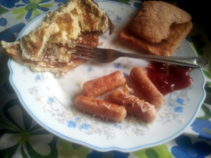 Easy Way Make Cheese &amp;#39;n veg omelettes the Can Spoil the Tongue Appealing