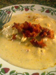 A picture of tilapia au rey Alfred.