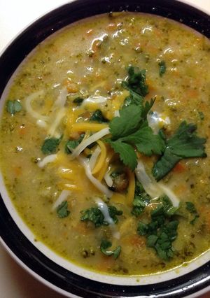 A picture of Crockpot Veggie Soup.