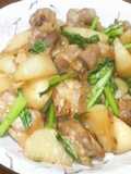 Turnip and Chicken Stir-Fry
