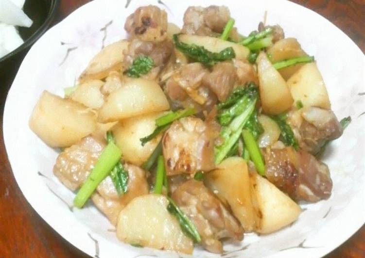 How to Make Perfect Turnip and Chicken Stir-Fry