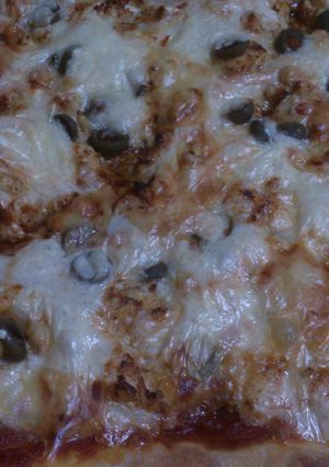 A picture of Pizza topping.