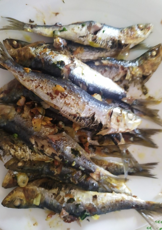Una foto de Sardinas a la plancha