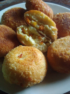 Foto resep Roti Goreng isi Ragout Ayam