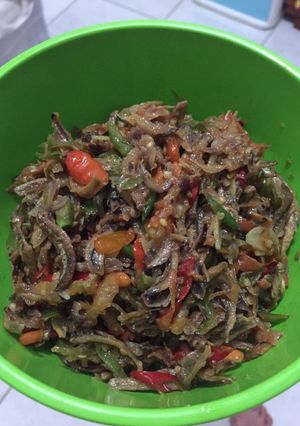 Foto resep Teri Pedas Tumis Sambel