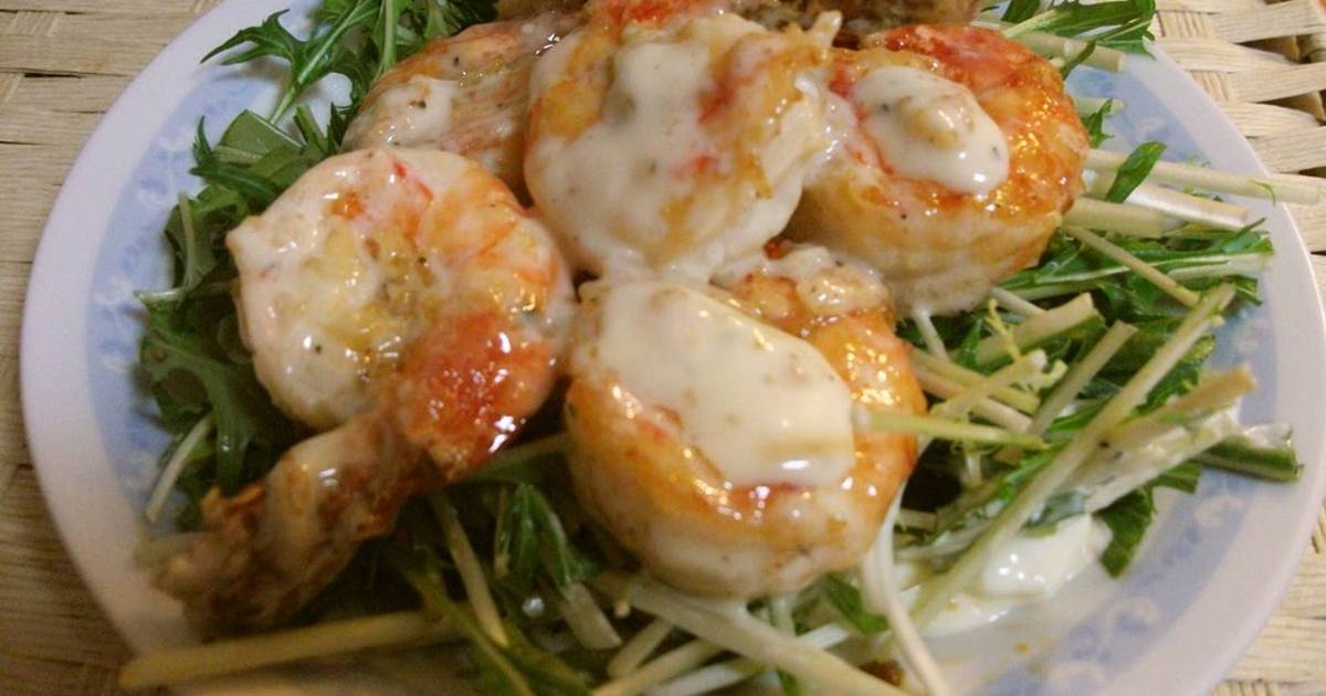 Plump ShrimpMayo! Made with Condensed Milk and Mayonnaise Recipe by