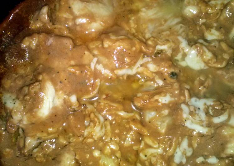 Mexican chicken in the crockpot
