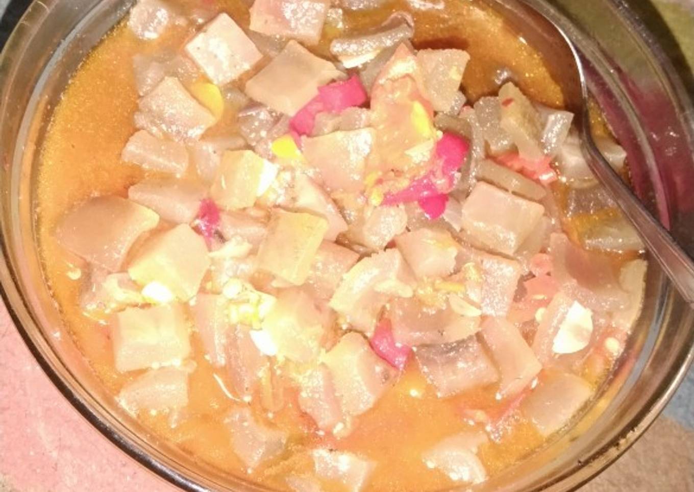 Kikil Pedas Mantul