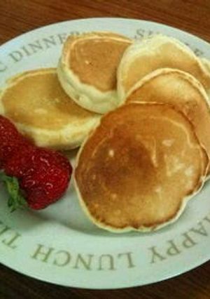 A picture of Wheat & Egg-free Rice Flour and Soy Milk Pancakes.