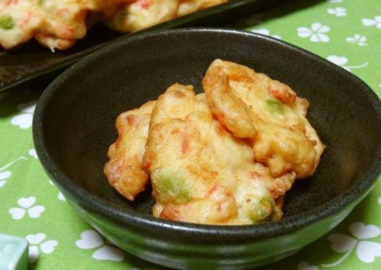 Deep-fried Edamame, Bacon, and Tofu