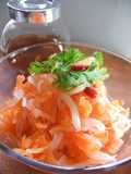 Vietnamese Salad with Vinegared Carrots and Daikon