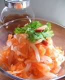 Vietnamese Salad with Vinegared Carrots and Daikon