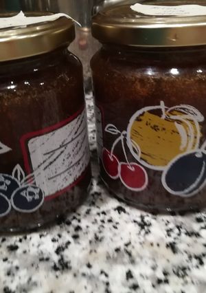 Una foto de Mermelada de melón y uva