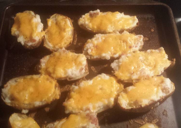 Tuesday Fresh Twice baked potatoe skin&#39;s